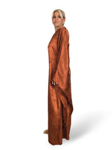 VESTIDO HADA SATEN BROCADO