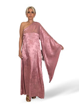 VESTIDO HADA SATEN BROCADO