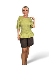 CAMISETA NIDO ABEJA FRUNCIDA JOT
