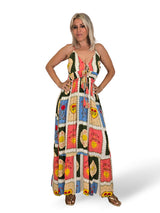 Abito lungo stile boho tarocchi