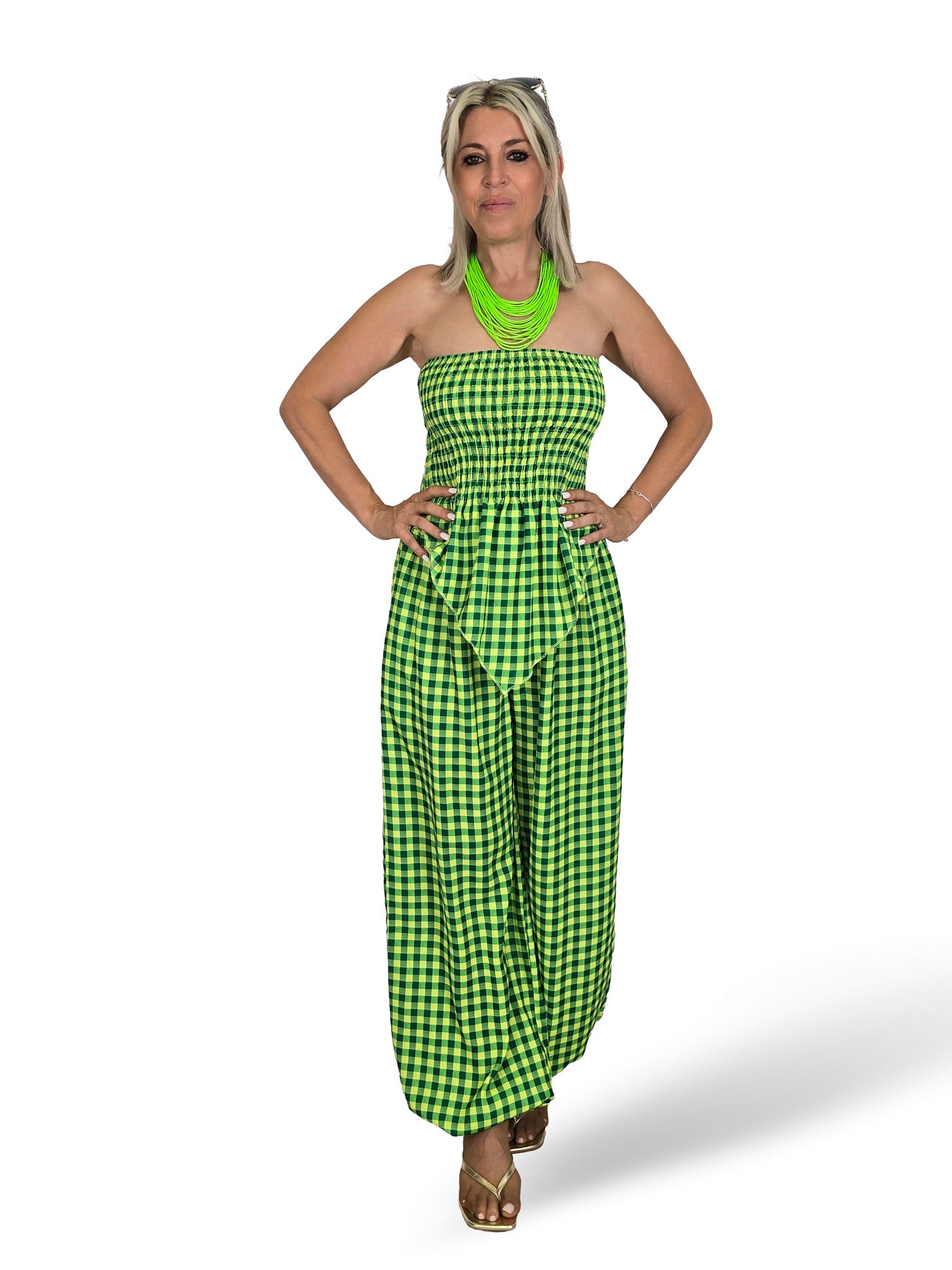 Conjunto ALADDIN GINGHAM PEAK