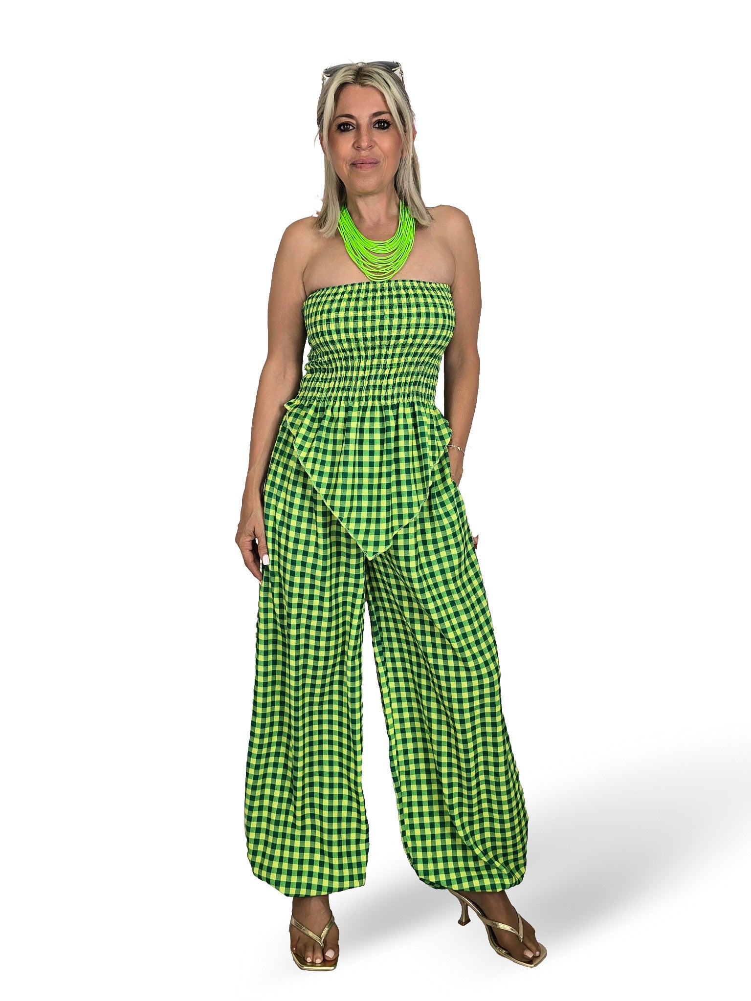Conjunto ALADDIN GINGHAM PEAK
