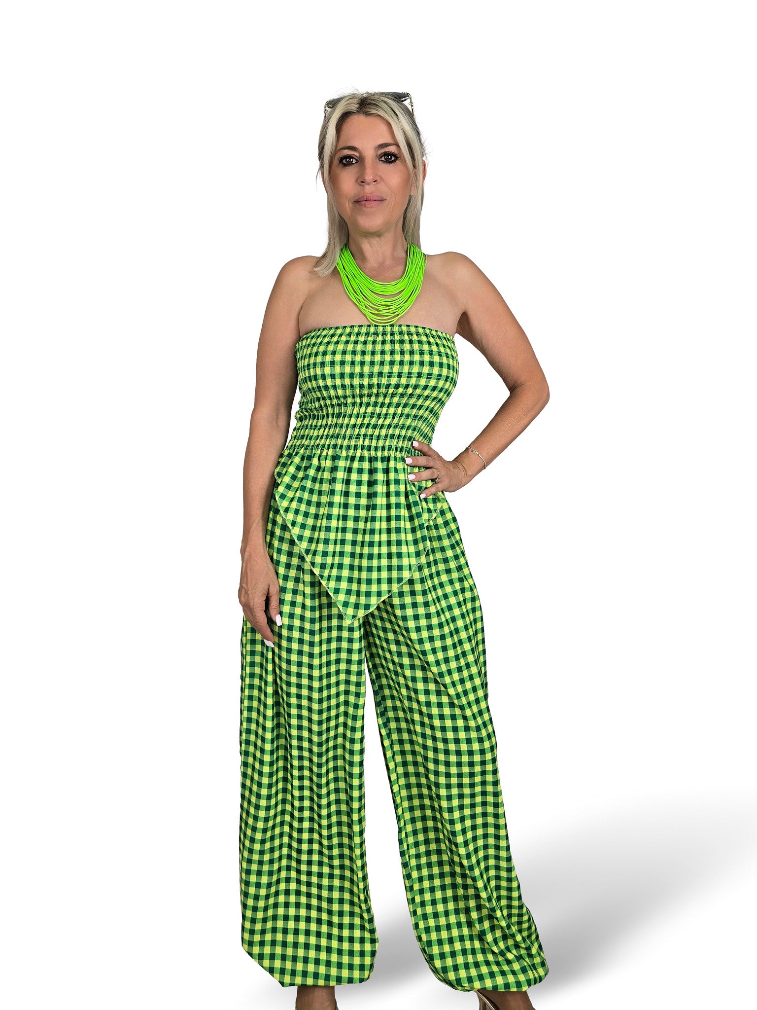 Conjunto ALADDIN GINGHAM PEAK