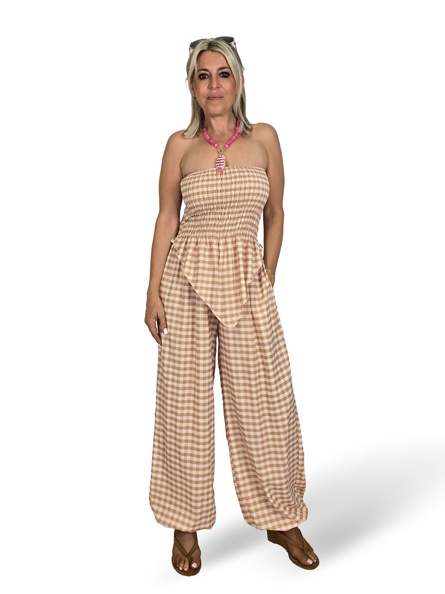 Conjunto ALADDIN GINGHAM PEAK