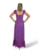 VESTIDO VICHY NIDO DE ABEJA
