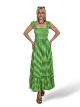 VESTIDO VICHY NIDO DE ABEJA