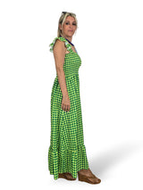 VESTIDO VICHY NIDO DE ABEJA