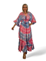 VESTIDO BOHEME MANGAS