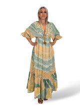 VESTIDO BOHEME MANGAS