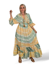 VESTIDO BOHEME MANGAS