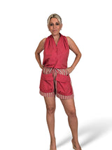 Conjunto de linho às riscas JOT