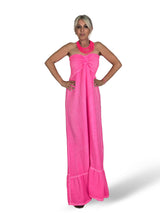 VESTIDO BAMBULA NIDO ABEJA ALGODON LAVADO FLUOR