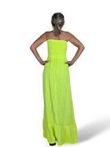 VESTIDO BAMBULA NIDO ABEJA ALGODON LAVADO FLUOR