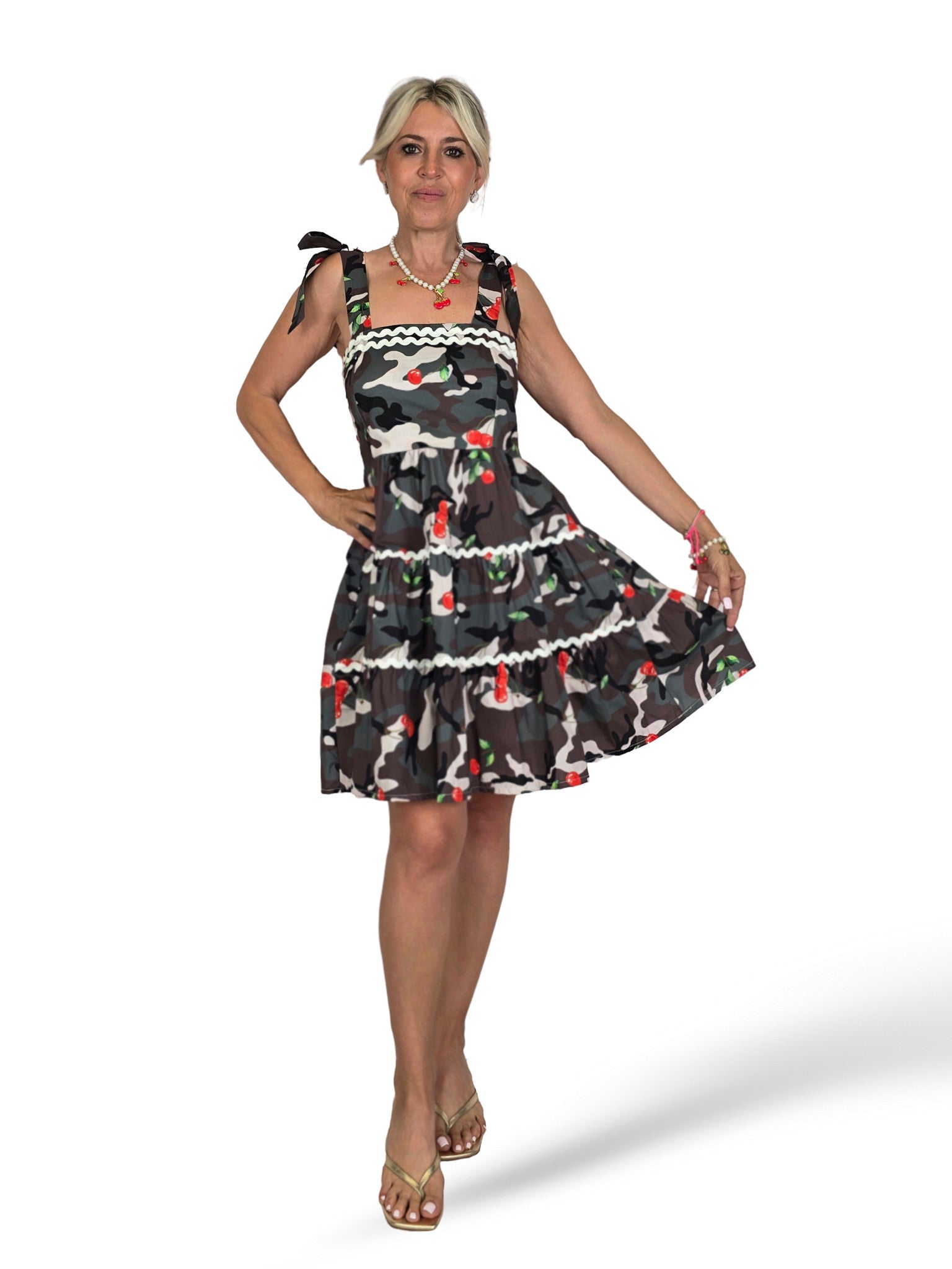 VESTIDO CORTO CHERRY