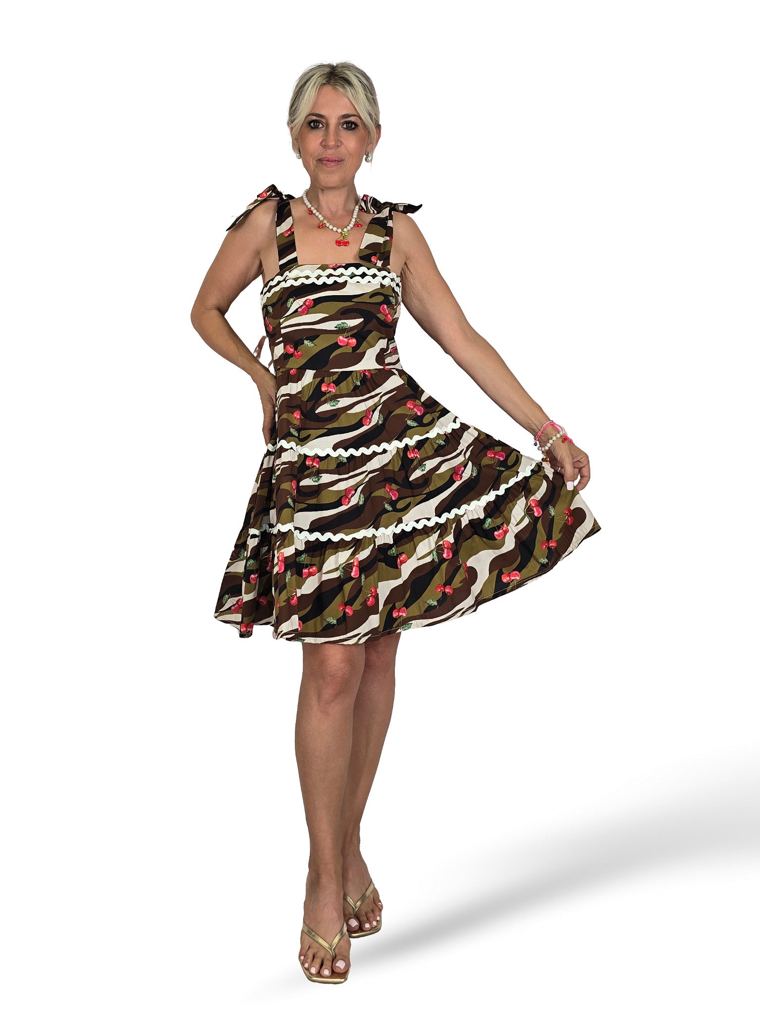 VESTIDO CORTO CHERRY