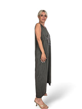 Abito in cotone lavato stile rockstar
