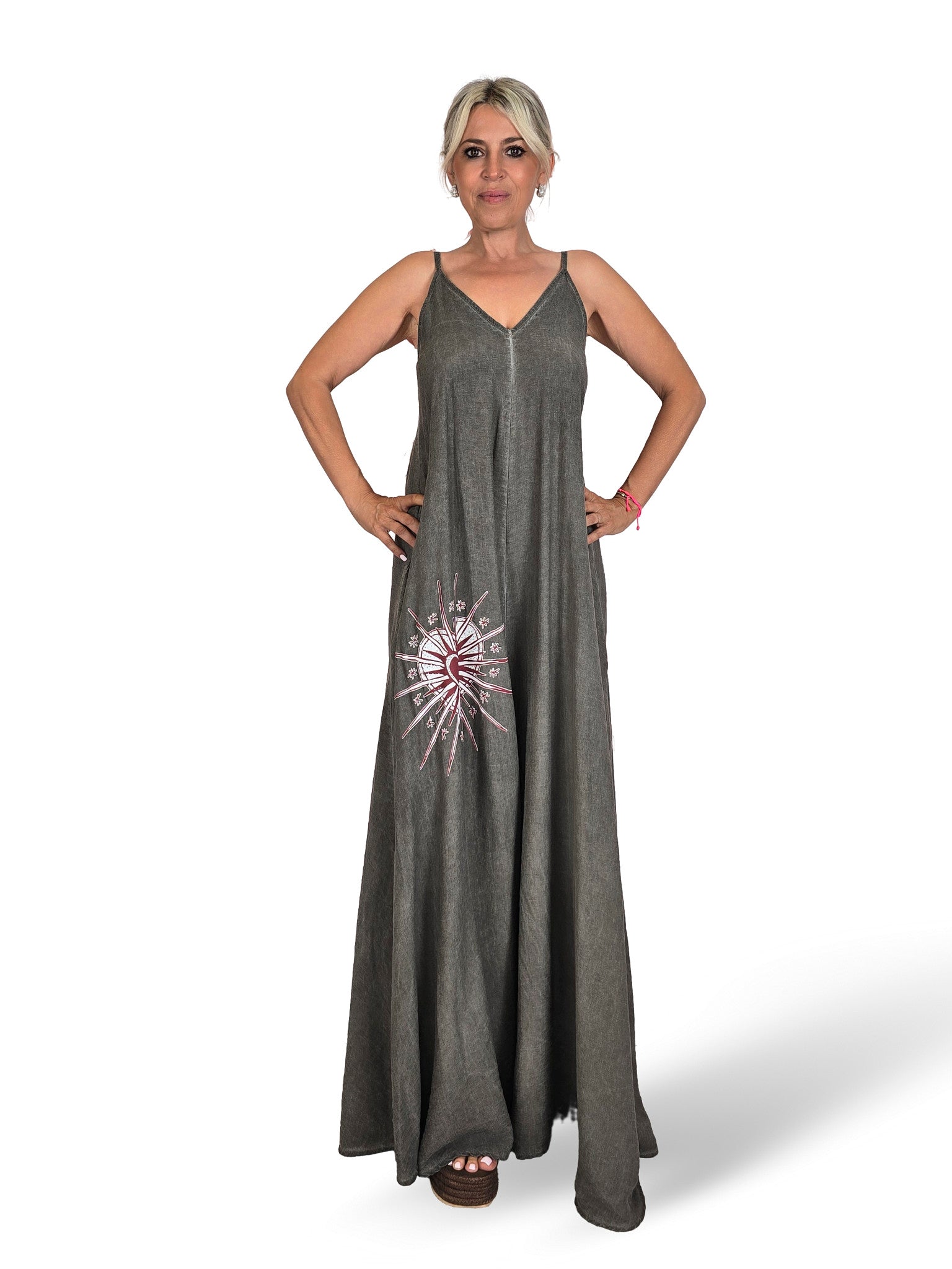 MONO PALAZZO CORAZON STRASS