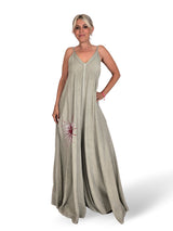 MONO PALAZZO CORAZON STRASS