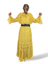 Conjunto de top em crochê
