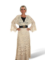 Conjunto de top em crochê