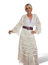 Conjunto de top em crochê
