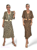 CONJUNTO ANIMAL PRINT STRASS