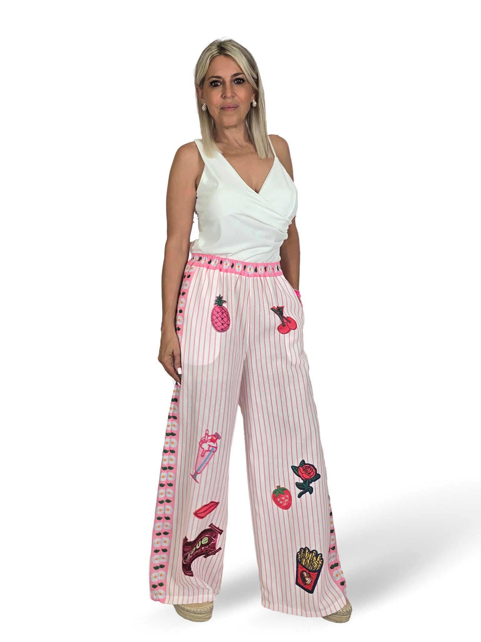 JOT GESTREIFTE SOMMERHOSE
