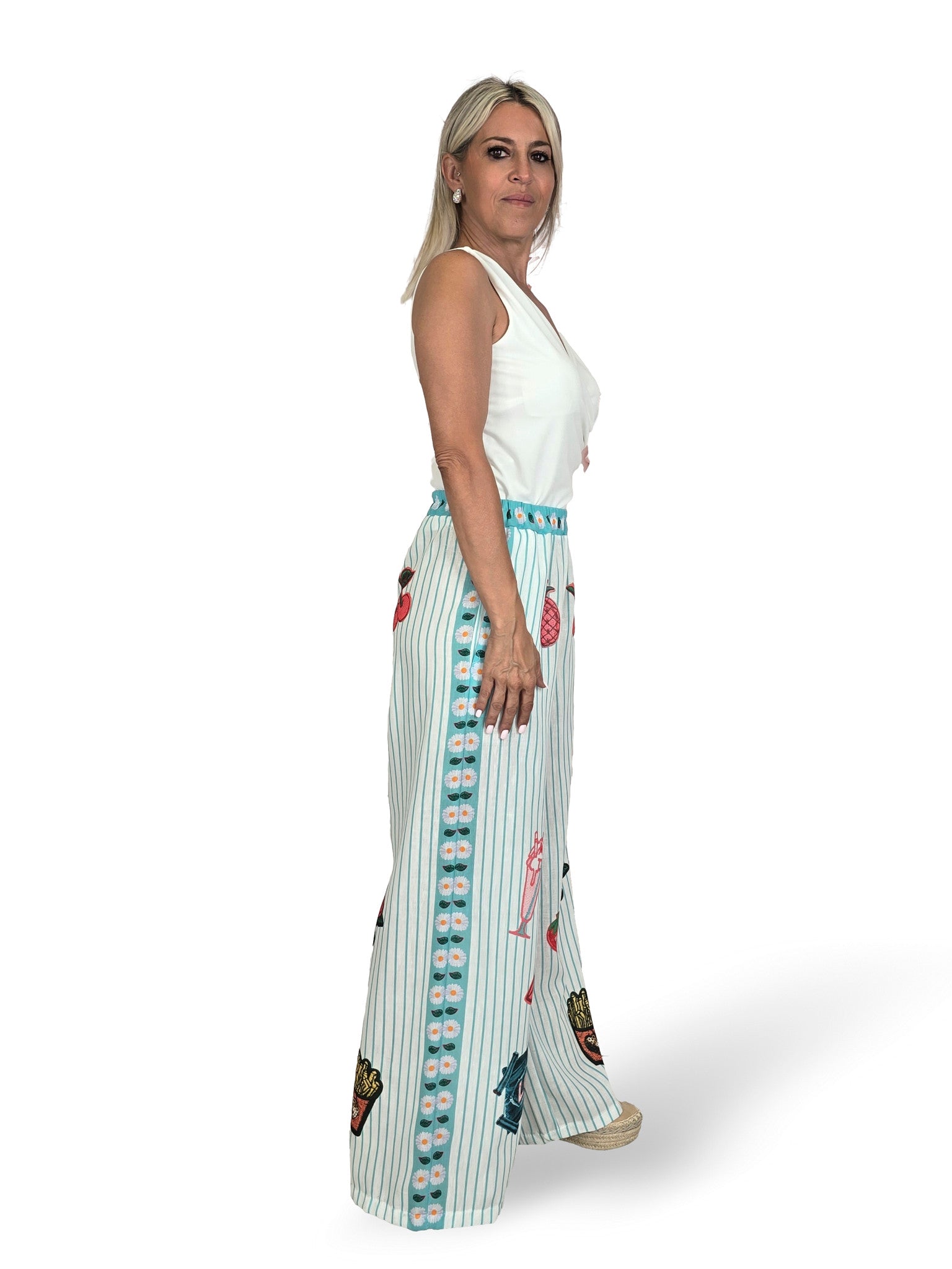 JOT GESTREIFTE SOMMERHOSE