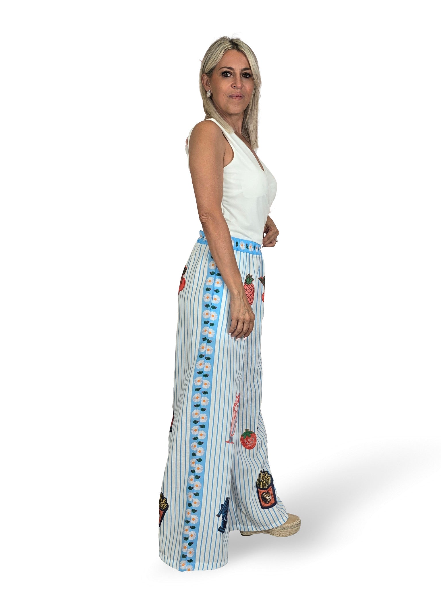JOT GESTREIFTE SOMMERHOSE
