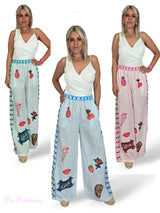 JOT GESTREIFTE SOMMERHOSE