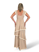 VESTIDO VOLANTES FLECOS