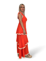 VESTIDO VOLANTES FLECOS
