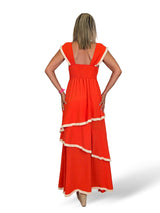 VESTIDO VOLANTES FLECOS