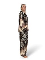 ENSEMBLE EN SATIN À MOTIFS ANIMAUX