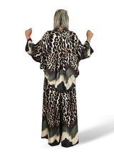 ENSEMBLE EN SATIN À MOTIFS ANIMAUX