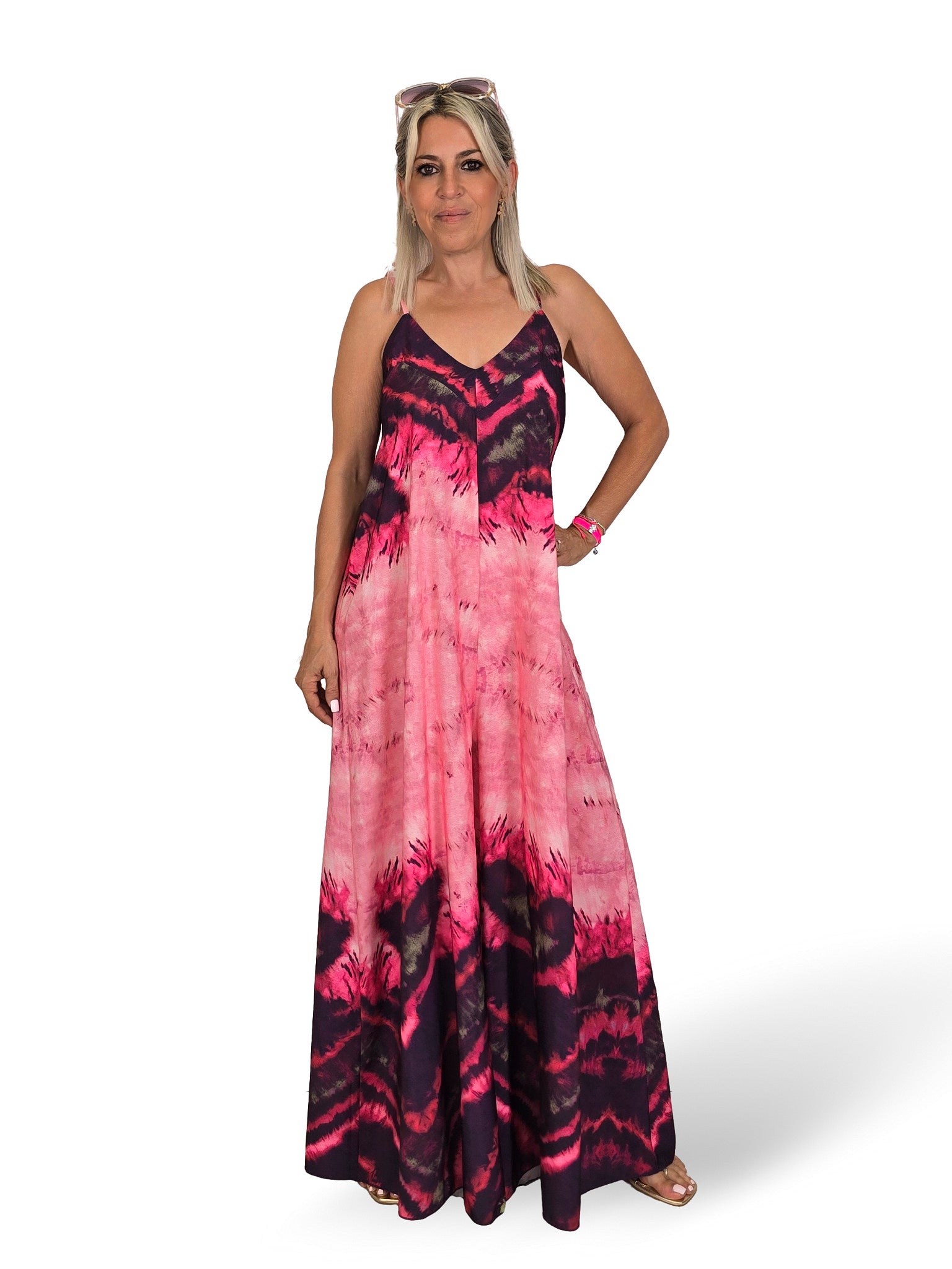 MONO ROSA ESTAMPADO TIE
