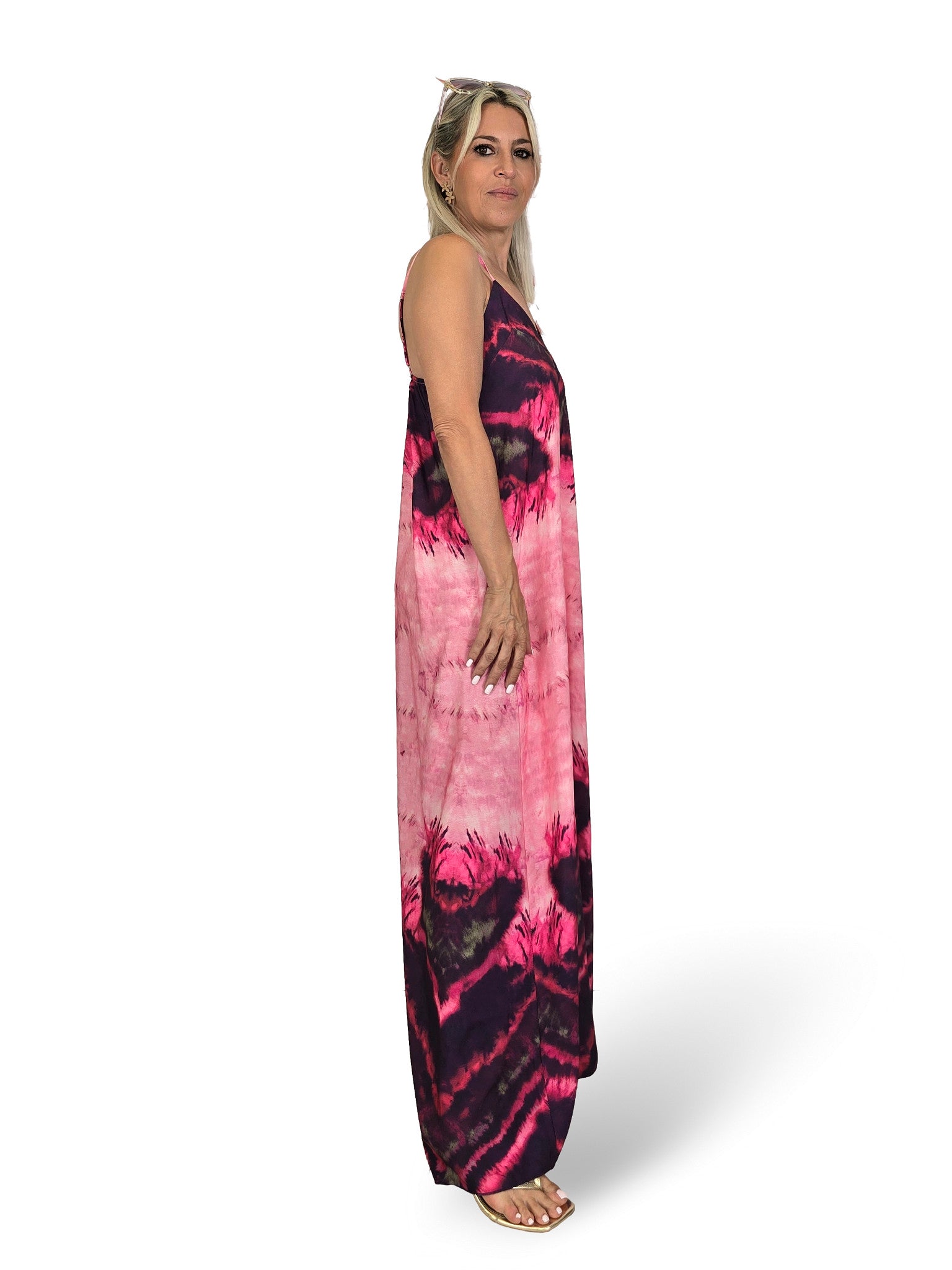 MONO ROSA ESTAMPADO TIE