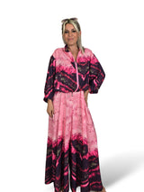 MONO ROSA ESTAMPADO TIE