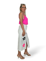 FALDA LONETA MIDI FLORES