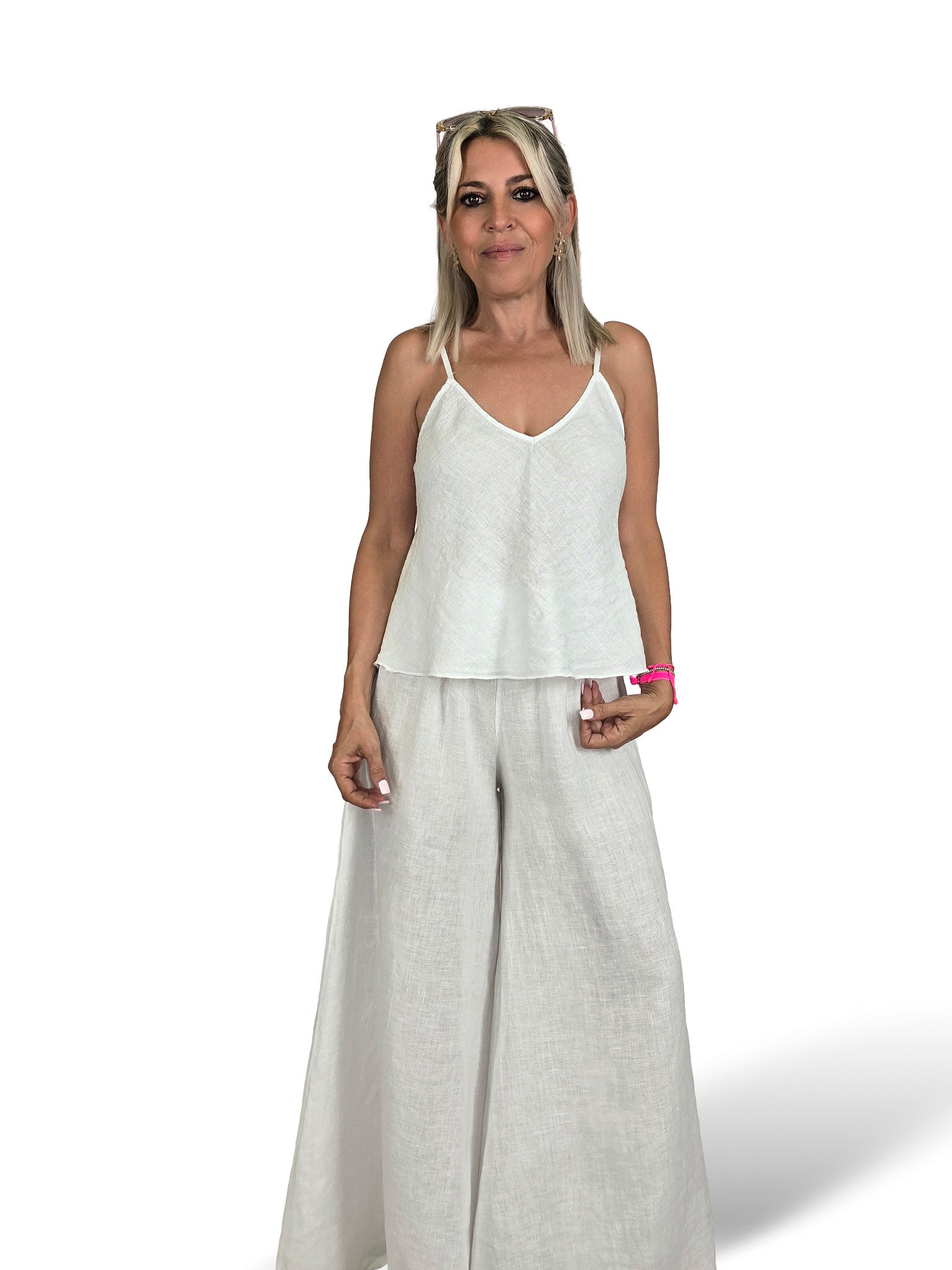PANTALON LINO PALAZZO