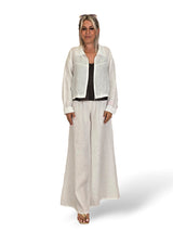 CHAQUETA LINO CREMALLERA