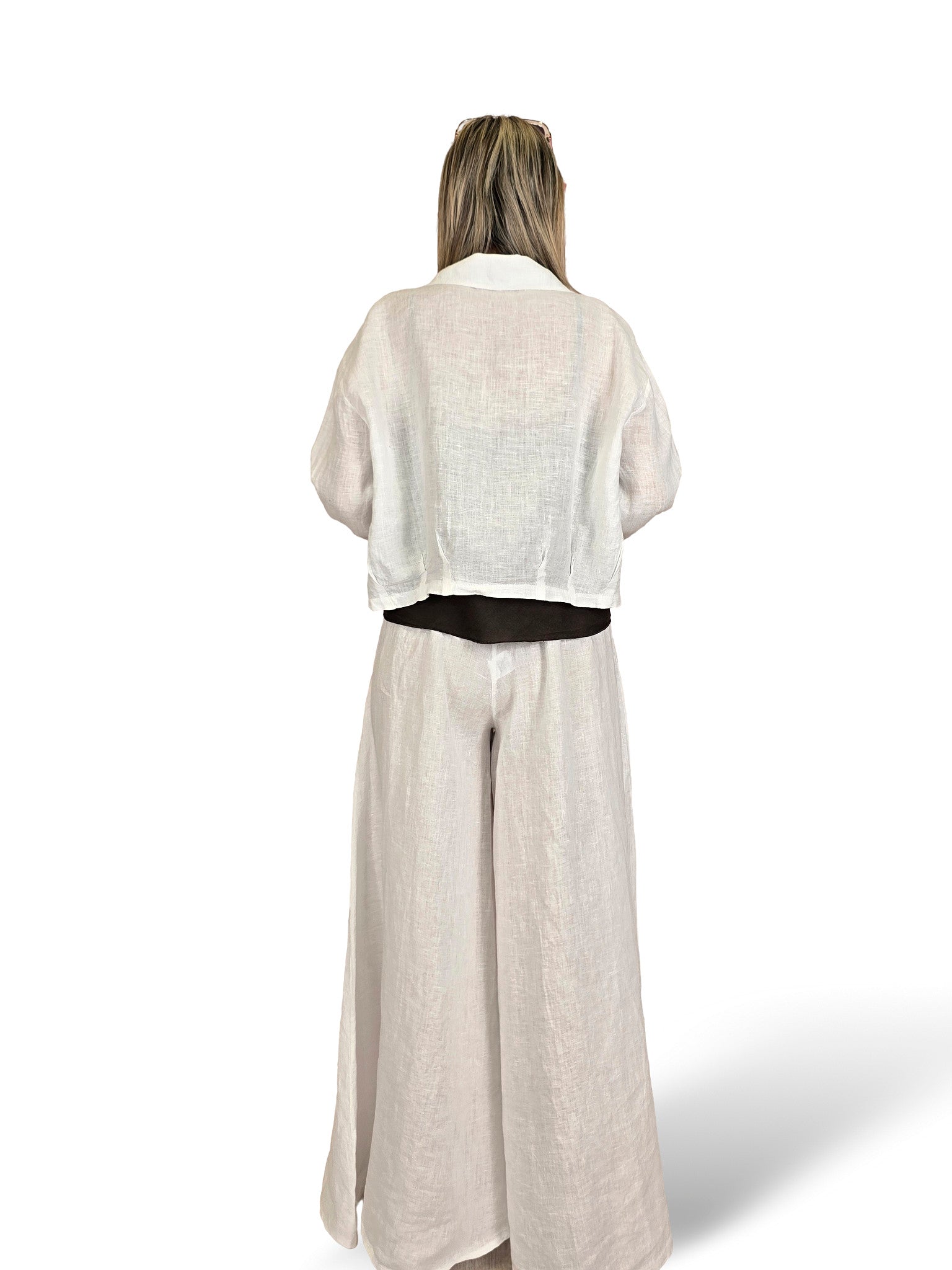 CHAQUETA LINO CREMALLERA