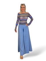 CAMISETA BARDOT CALADA ESTAMPADA