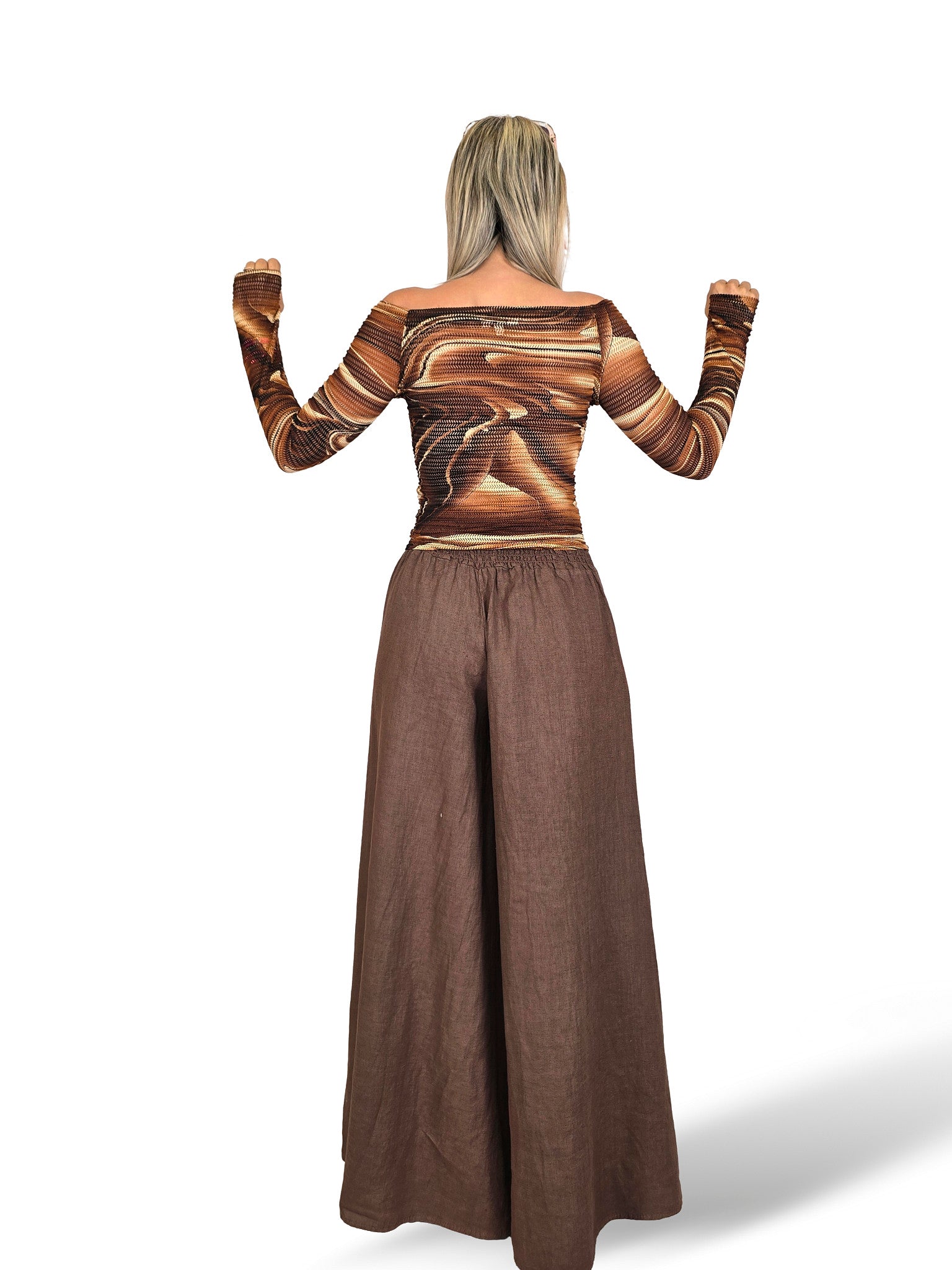 CAMISETA BARDOT CALADA ESTAMPADA