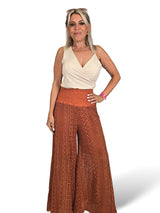 PANTALON PALAZZO GUIPUR