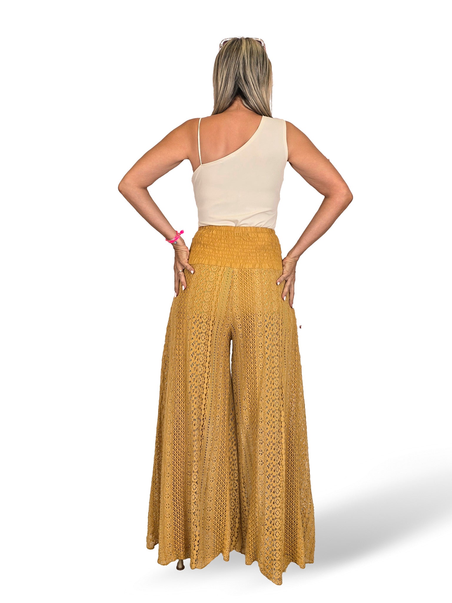 PANTALON PALAZZO GUIPUR