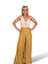 PANTALON PALAZZO GUIPUR