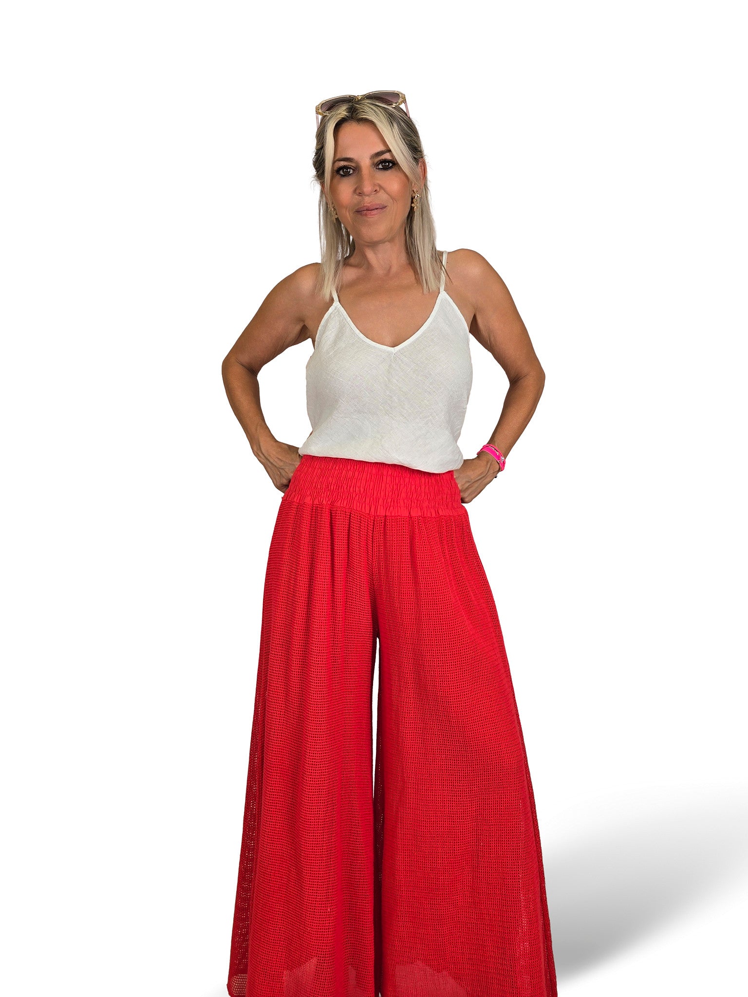 PANTALONI ROSSI