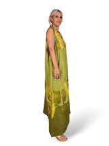 VESTIDO DE LINHO ESTAMPADO