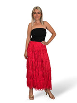 FALDA PLISADA FLECOS